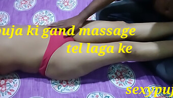 Indian Bhabhi'S Sensual Oil Massage Leads To Steamy Sex Session In Hd Video