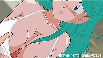 龙珠z Hentai:Bulma参加三人行