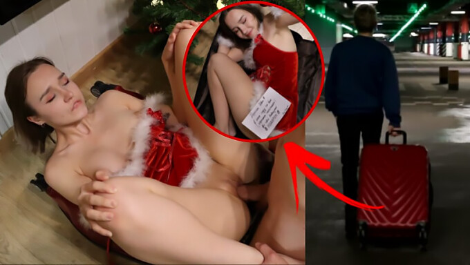 Déballez Votre Cadeau De Noël Avec Cette Vidéo Amateur Américaine Chaude