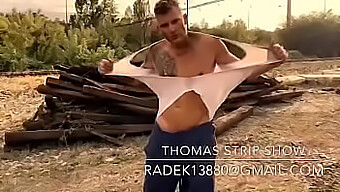 Thomas.J'S Tantalizing Striptease Performance