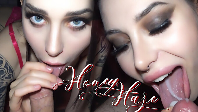 Honey Haze กลืนน้ําเชื่อมหลังการอมควยในโรงเรียน