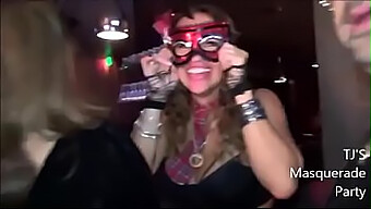 Group Sex At A Masquerade Bash