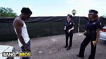 Policiais Sexy Prendem Um Suspeito Sortudo Em Vídeo Da Bangbros