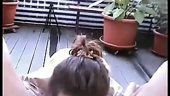 Donna Matura Amatoriale Fa Sesso Bollente Sul Balcone