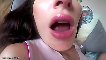 Facial And Licking Fetish Video With Pov View