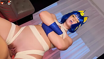 Una Chica Caliente Recibe Una Follada Anal En Un Video Porno De Cosplay