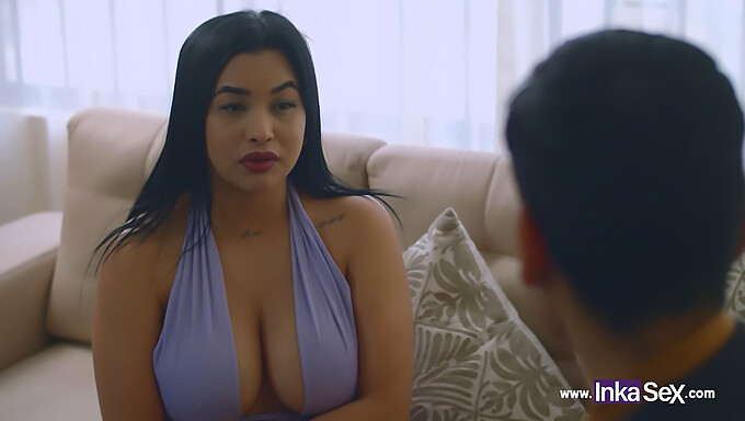 Big-Breasted Latina Maid Caught In Blackmail Scheme (Intense Climax)