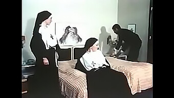 Horny Nuns Engage In Hardcore Group Sex