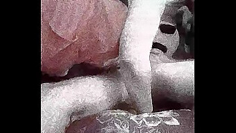 Tinh Trùng Đầy Sữa Trên Mặt Sau Khi Blowjob Mãnh Liệt